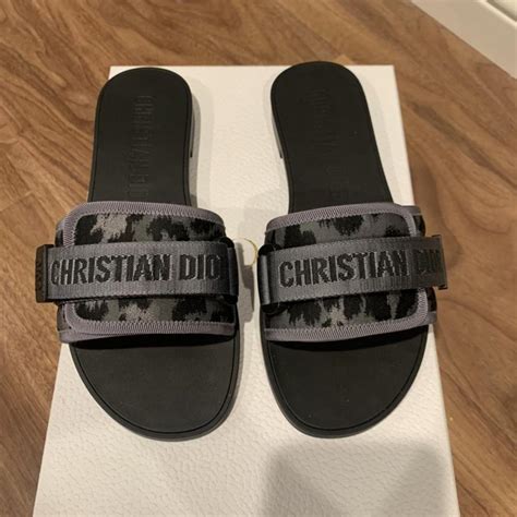 grey dior sandals|christian dior sandals bottom.